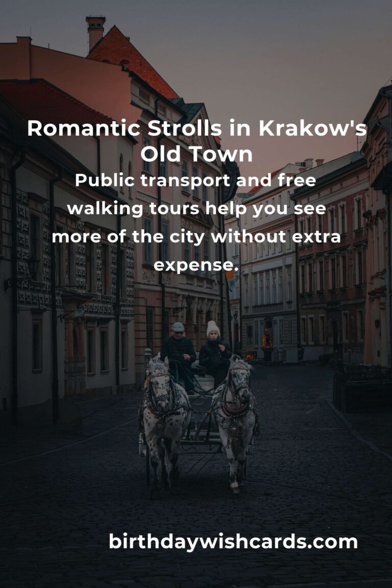A Budget Guide to Romantic Getaways in Krakow: Unforgettable Love Without Breaking the Bank