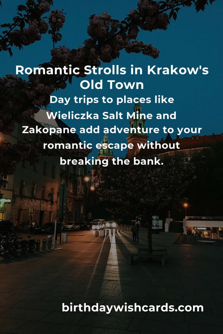 A Budget Guide to Romantic Getaways in Krakow: Unforgettable Love Without Breaking the Bank