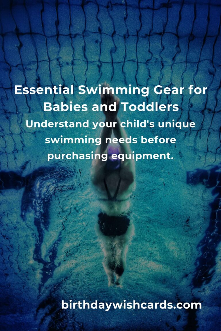 A New Parent’s Guide to Swimming Equipment: Keeping Your Little One Safe and Happy
