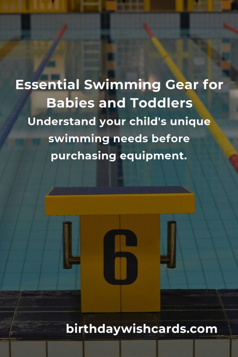A New Parent’s Guide to Swimming Equipment: Keeping Your Little One Safe and Happy