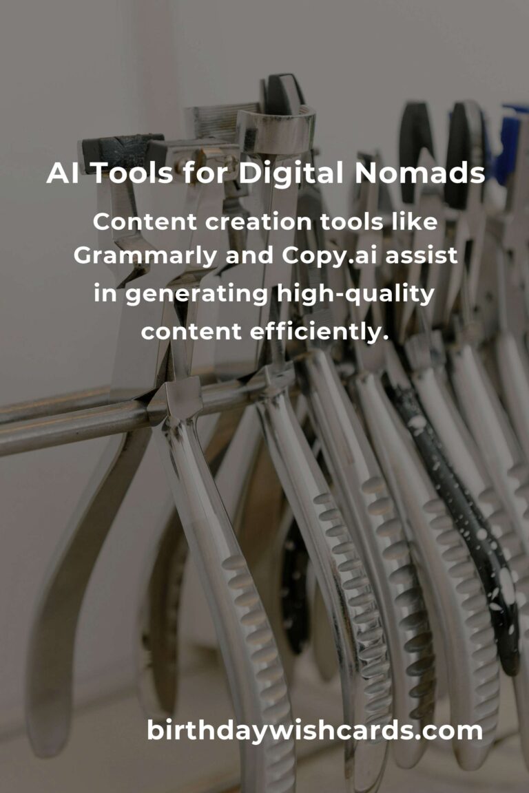 AI Tools: Comprehensive Guide for Digital Nomads