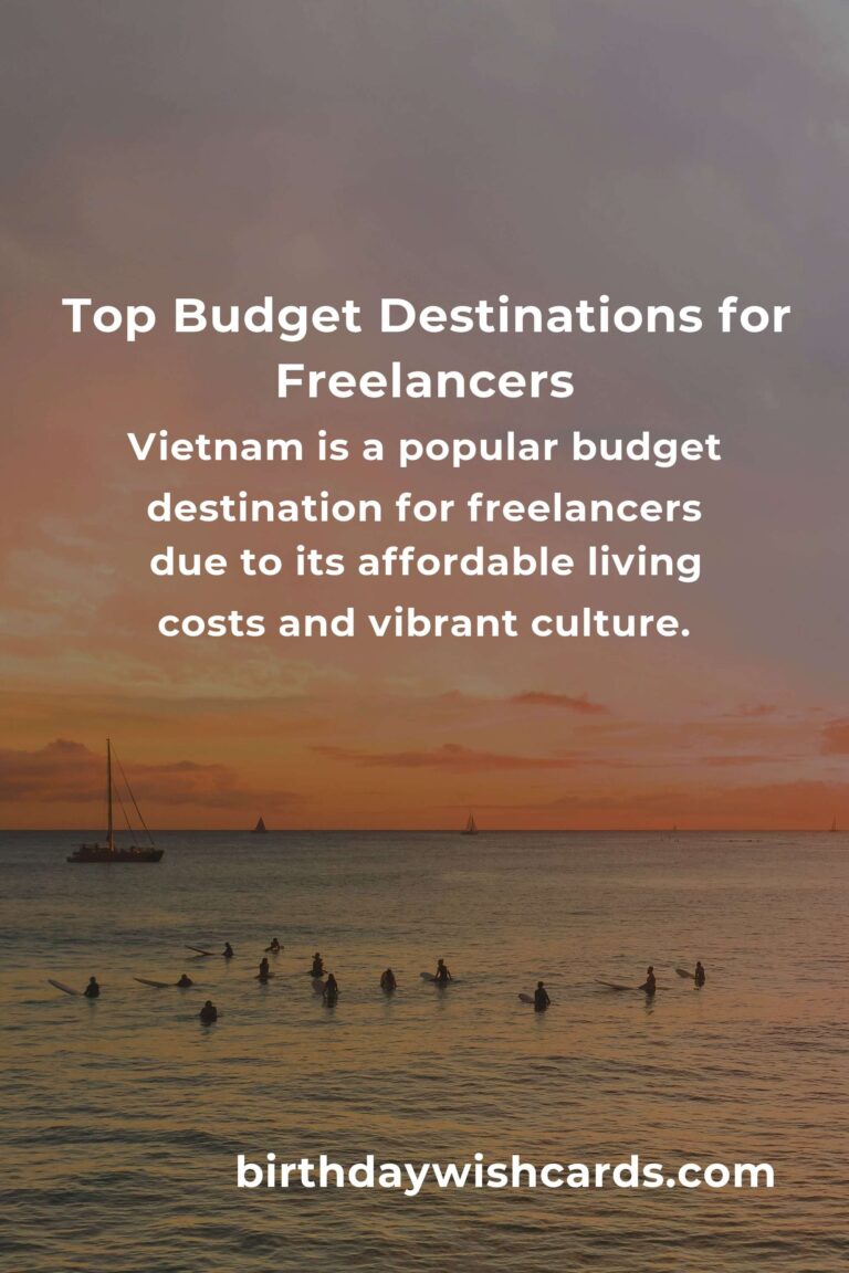 Affordable Budget Destinations for Freelancers in 2025