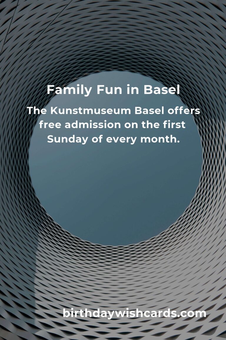 Affordable Family Adventures in Basel: A Budget Guide