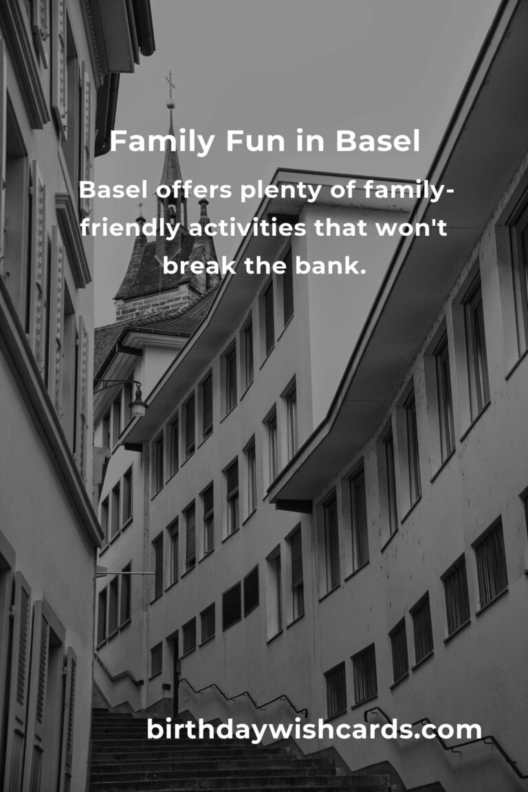 Affordable Family Adventures in Basel: A Budget Guide