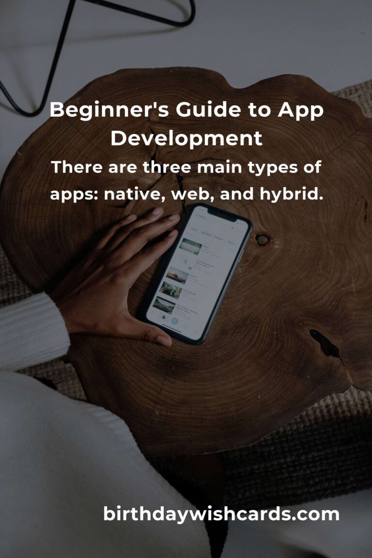 App Development: A Complete Guide for Beginners