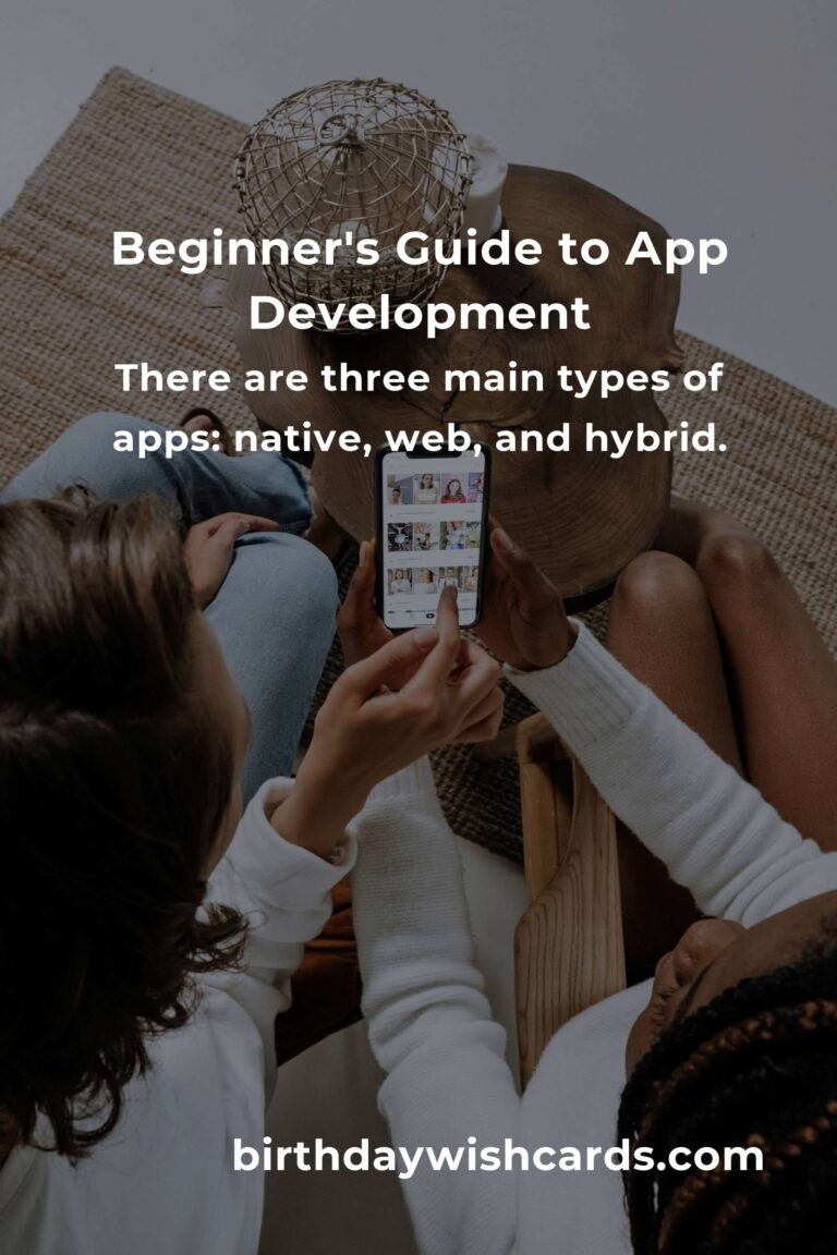 App Development: A Complete Guide for Beginners