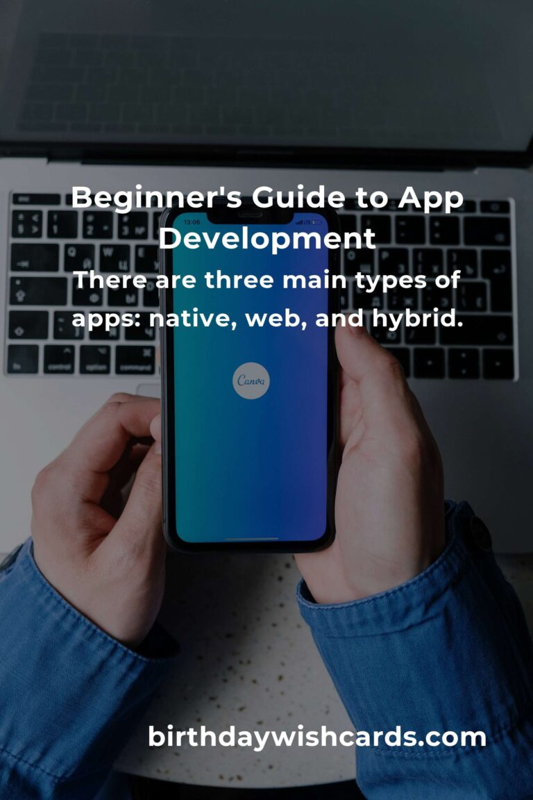 App Development: A Complete Guide for Beginners