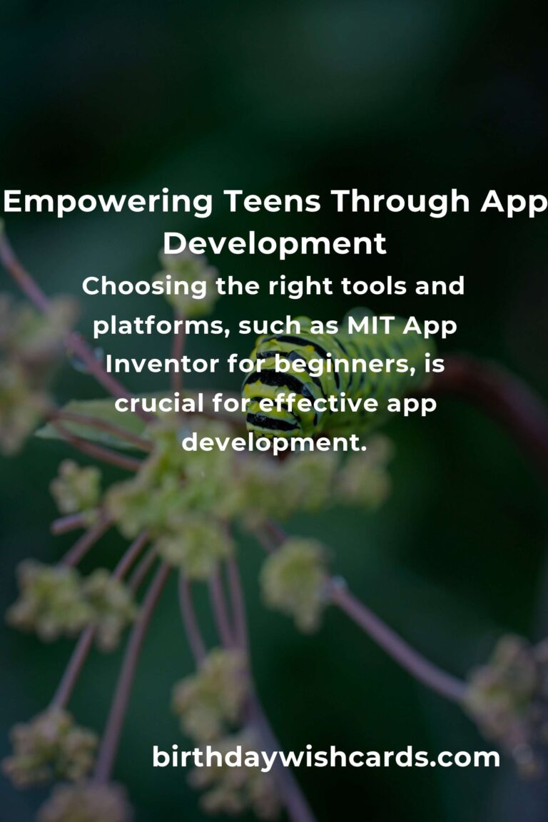 App Development: The Complete Guide for Teens to Kickstart Their Journey
