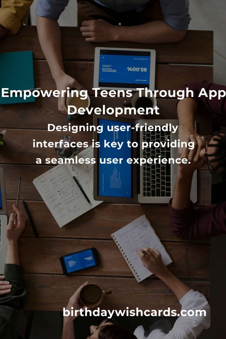 App Development: The Complete Guide for Teens to Kickstart Their Journey