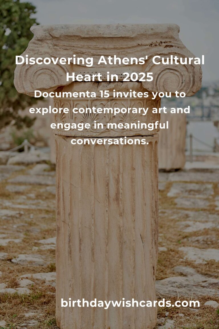 Athens 2025: Unveiling Cultural Treasures You Absolutely Can't Miss