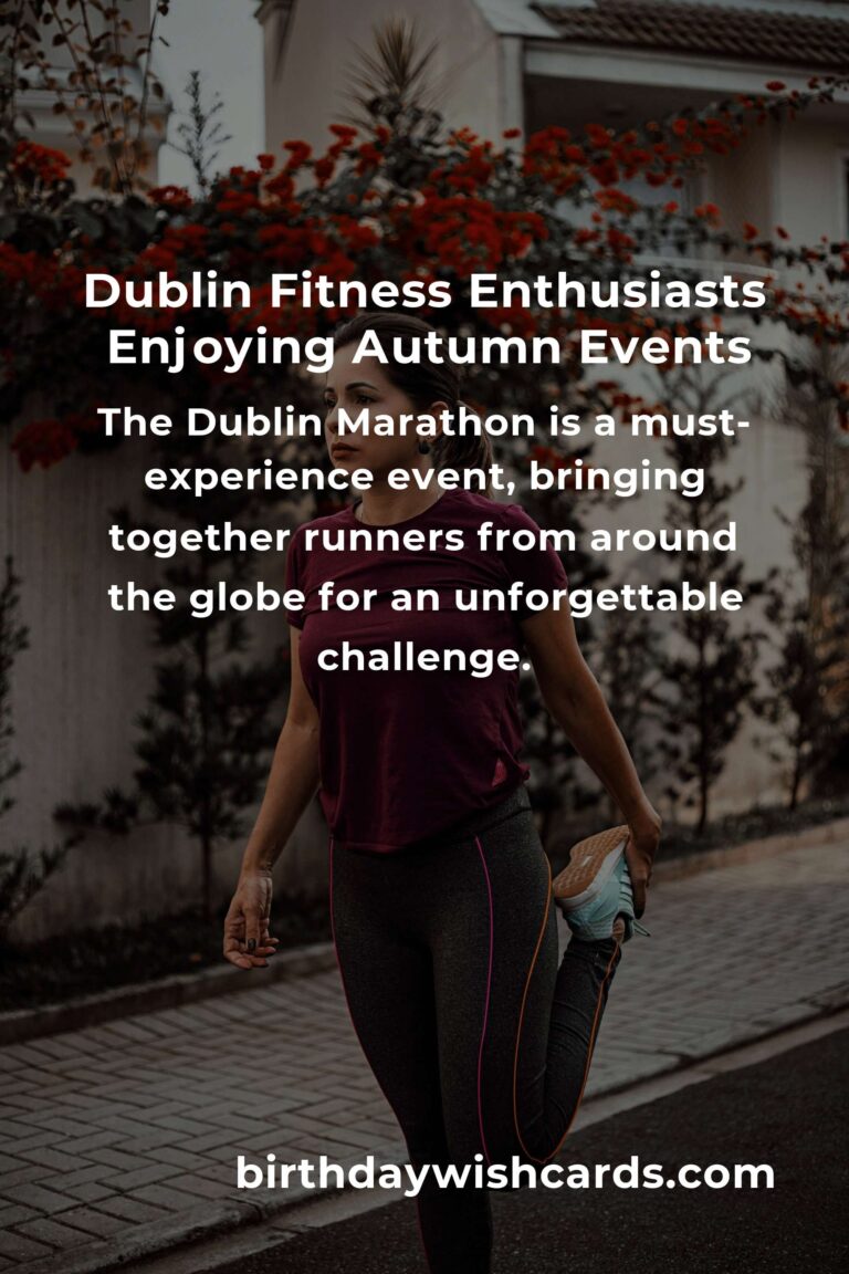 Autumn Adventures: The Best Fall Events in Dublin for Fitness Enthusiasts