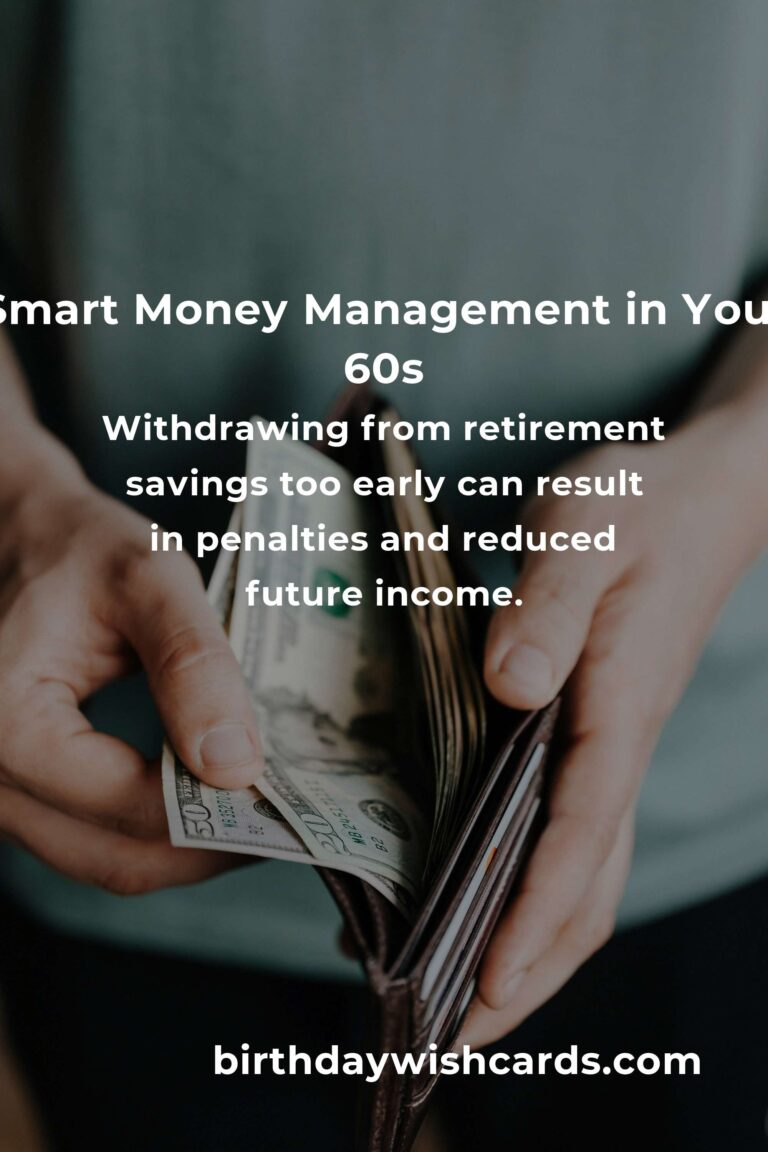 Avoid These Costly Saving Money Mistakes in Your 60s