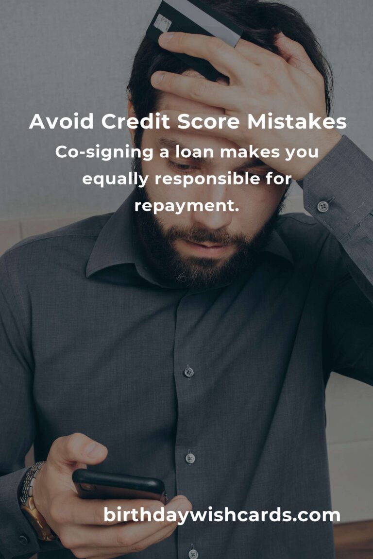 Avoid These Critical Credit Score Mistakes in Your 40s to Secure Financial Stability