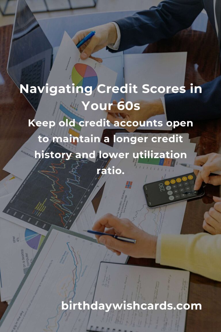 Avoiding Common Credit Score Pitfalls in Your 60s: A Heartfelt Guide
