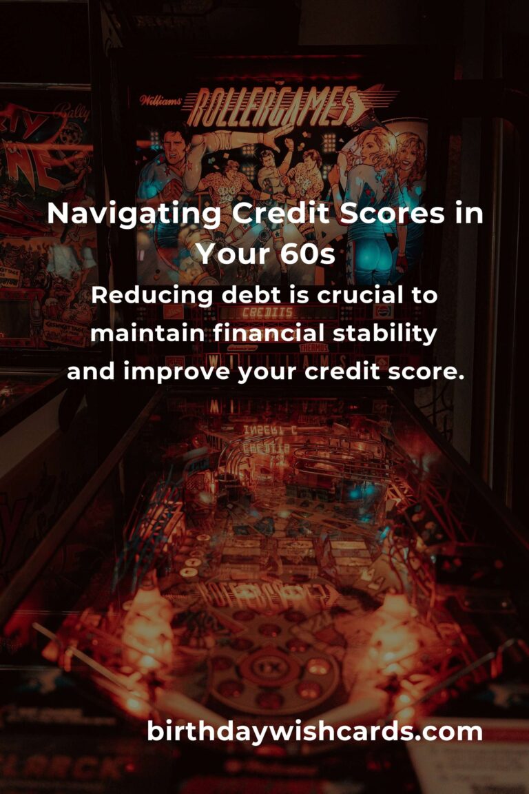 Avoiding Common Credit Score Pitfalls in Your 60s: A Heartfelt Guide