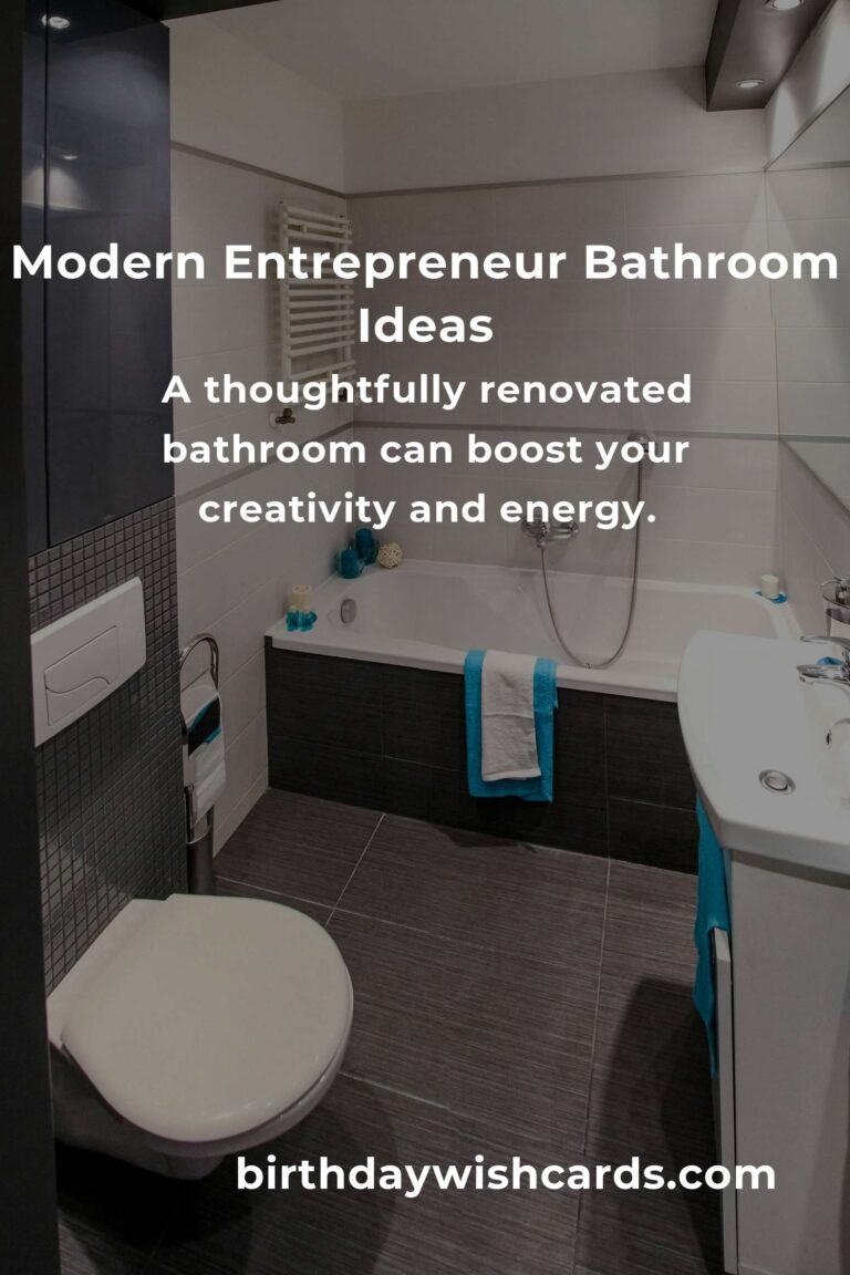 Bathroom Renovation Ideas for Entrepreneurs: Transform Your Space, Boost Your Mindset