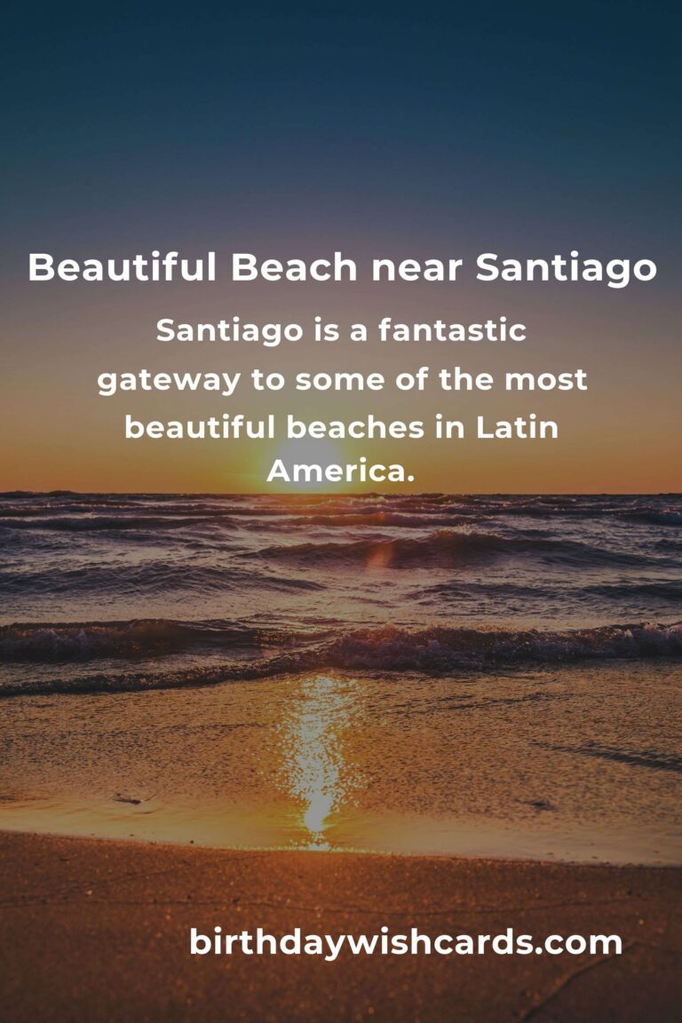 Beach Vacations in Santiago: Ultimate Guide to Sun, Sand, and Sea
