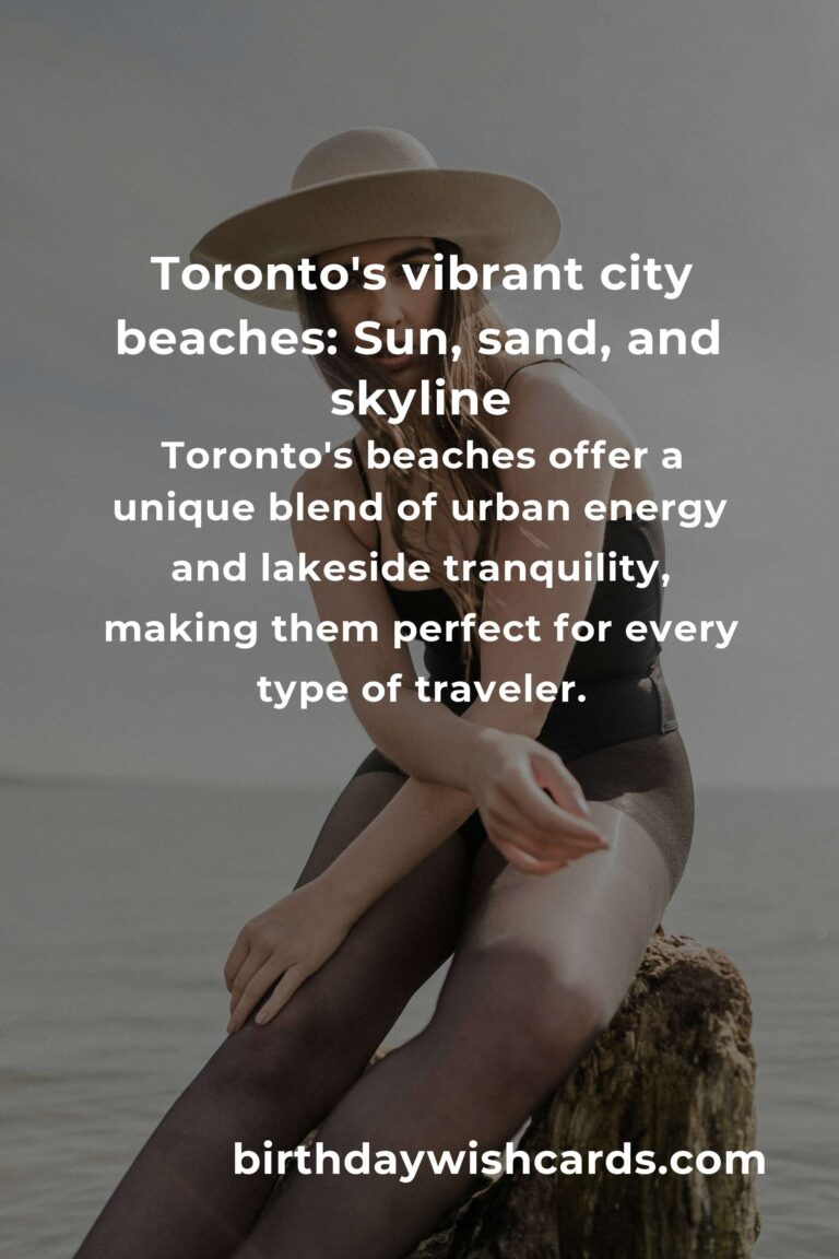 Beach Vacations in Toronto: The Ultimate Guide to Sun, Sand, and City Vibes