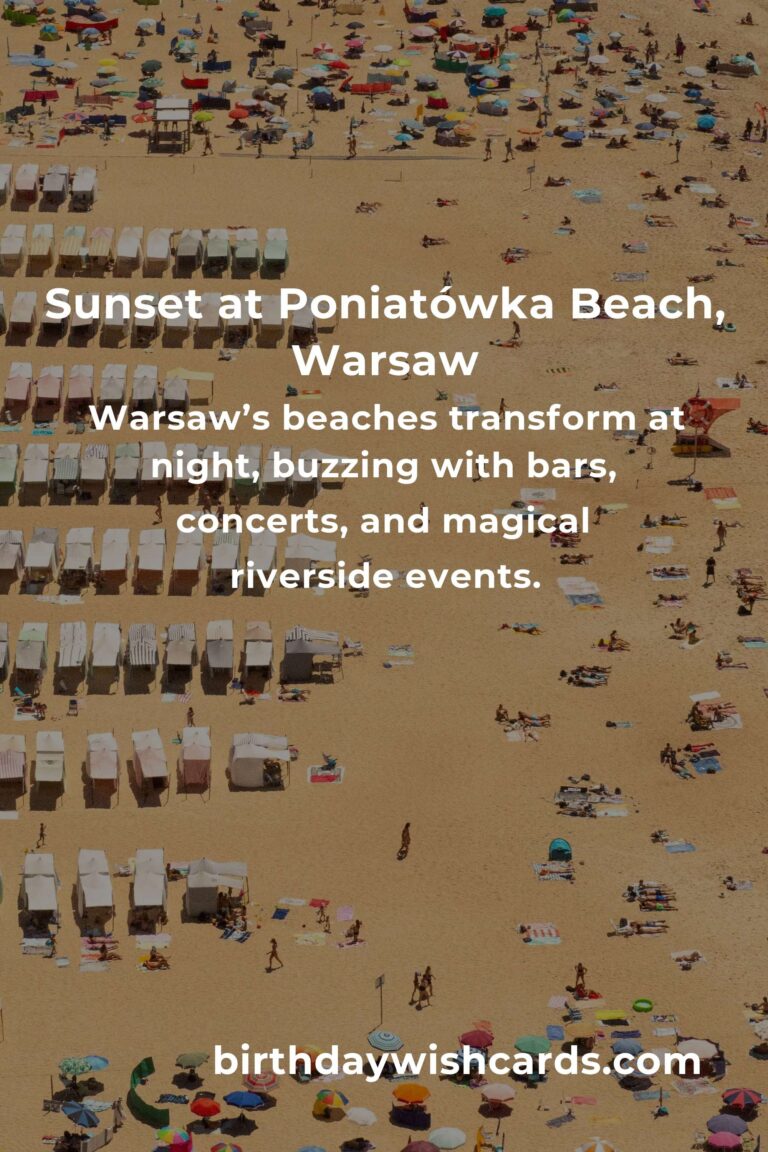 Beach Vacations in Warsaw: The Ultimate Guide to Sun, Sand, and Urban Adventure