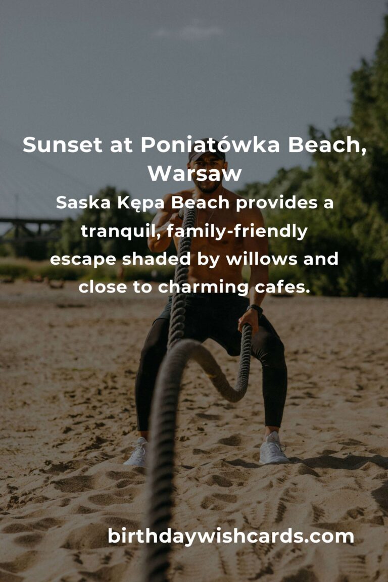 Beach Vacations in Warsaw: The Ultimate Guide to Sun, Sand, and Urban Adventure