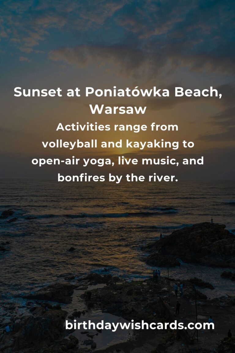 Beach Vacations in Warsaw: The Ultimate Guide to Sun, Sand, and Urban Adventure