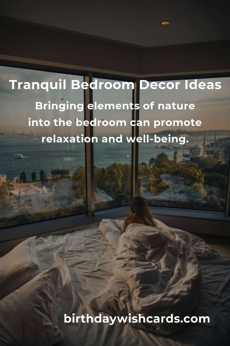 Bedroom Decor Ideas for Retirees: Create a Relaxing Oasis