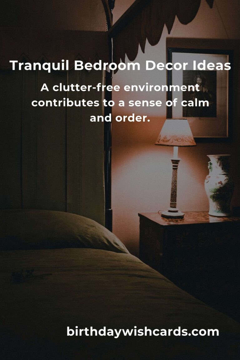 Bedroom Decor Ideas for Retirees: Create a Relaxing Oasis