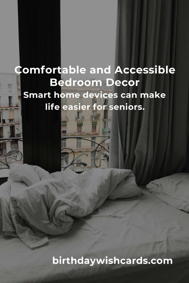Bedroom Decor Ideas for Seniors: Creating Comfort and Accessibility