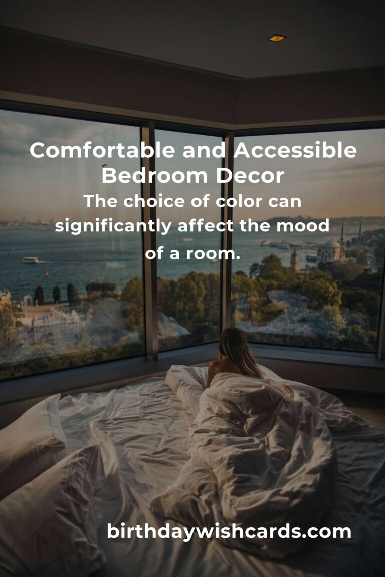 Bedroom Decor Ideas for Seniors: Creating Comfort and Accessibility