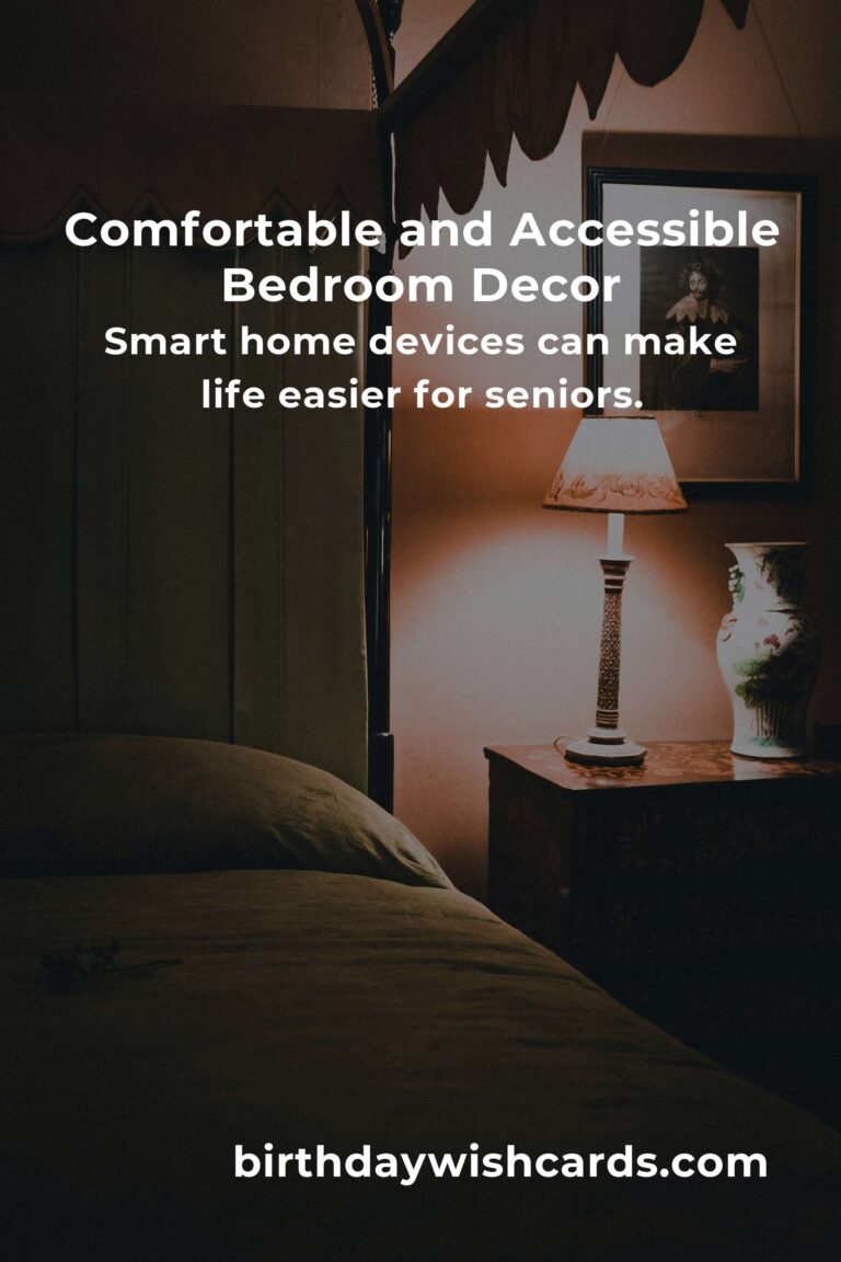 Bedroom Decor Ideas for Seniors: Creating Comfort and Accessibility