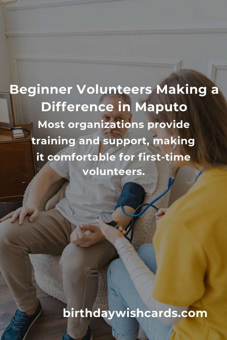 Begin Your Journey: Volunteer Opportunities for Beginners in Maputo