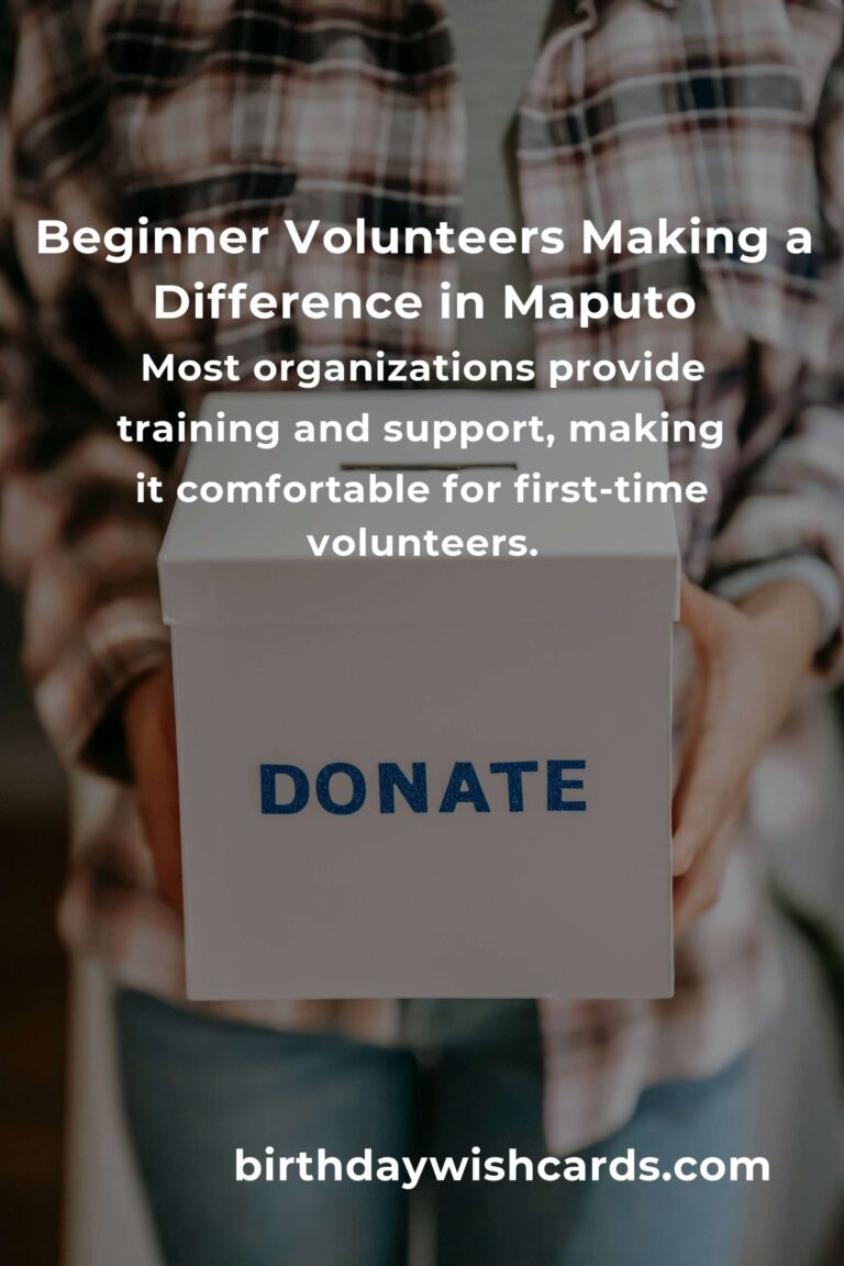 Begin Your Journey: Volunteer Opportunities for Beginners in Maputo