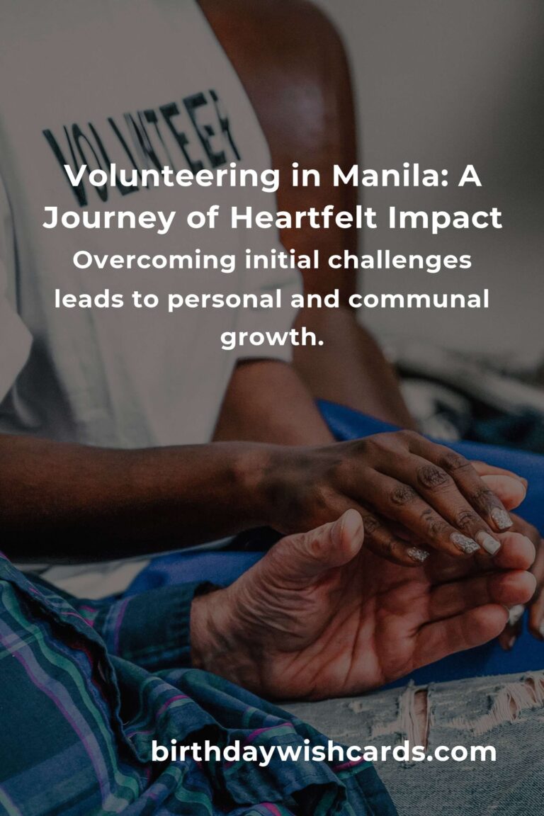 Begin Your Volunteering Journey in Manila: A Heartfelt Guide for Newcomers