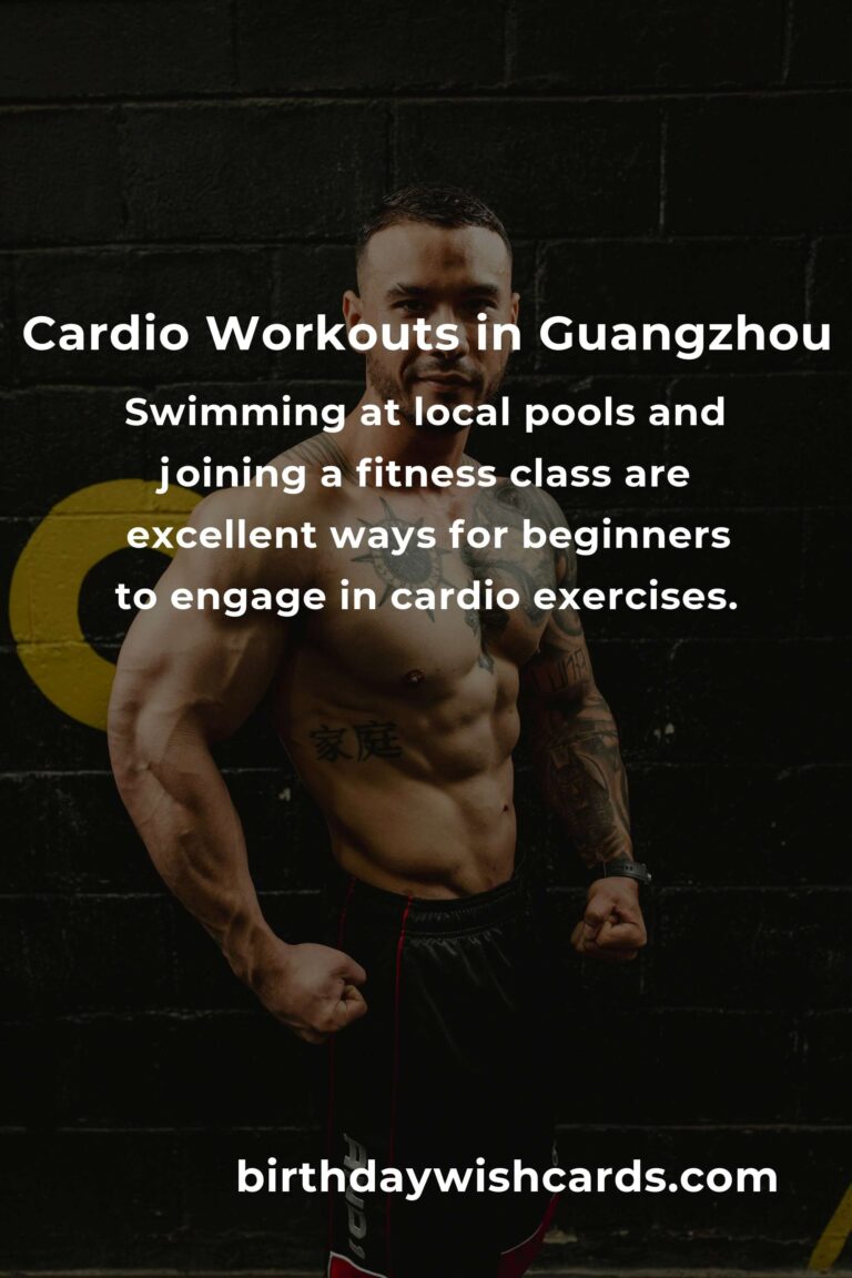 Beginner’s Guide to Cardio Workouts in Guangzhou