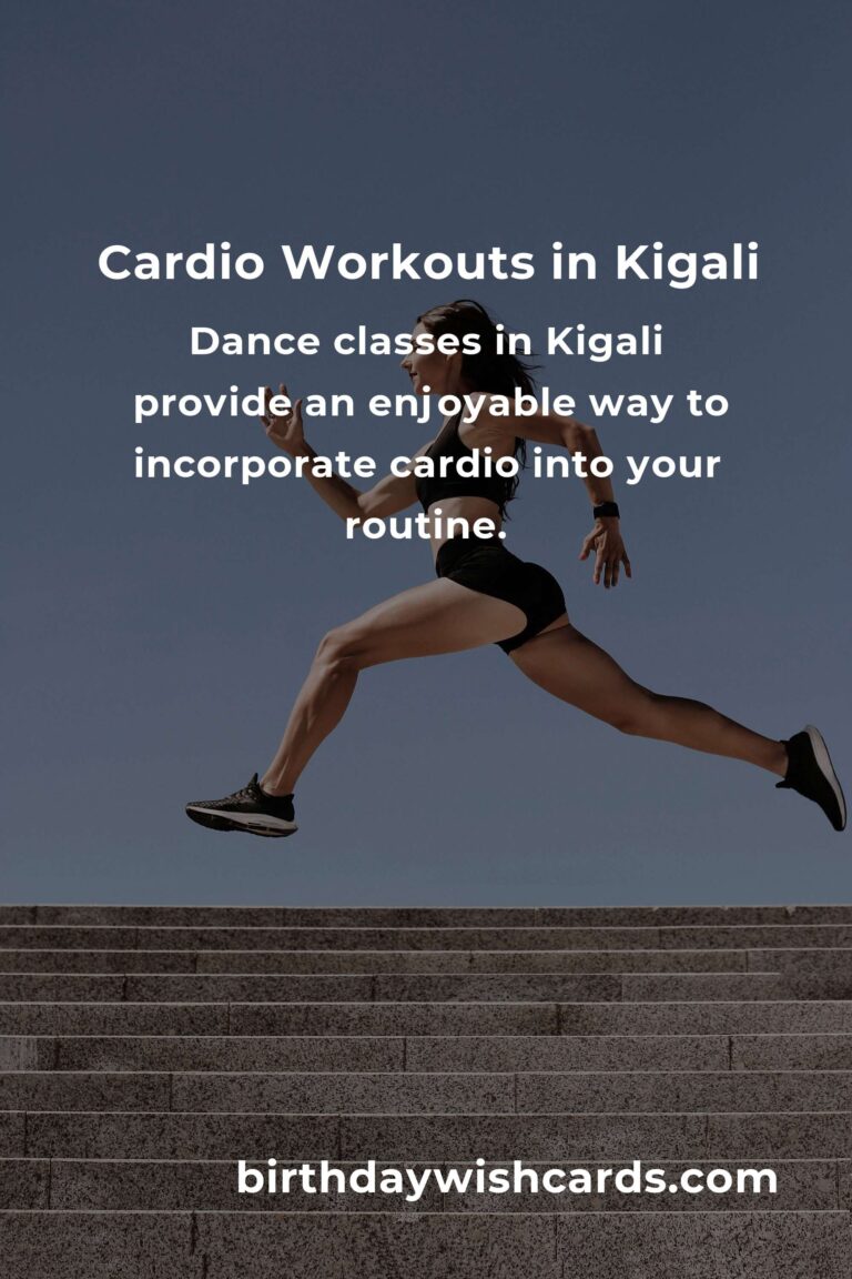Beginner’s Guide to Cardio Workouts in Kigali: Get Fit with Ease