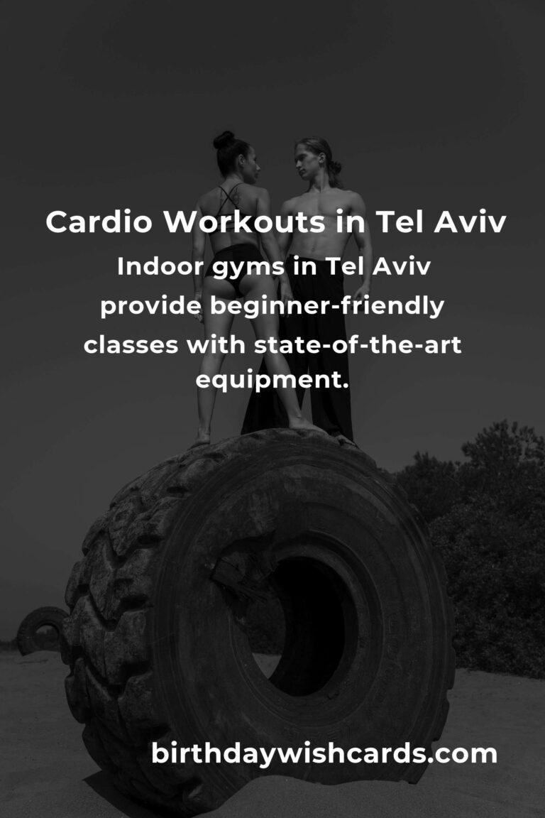 Beginner's Guide to Cardio Workouts in Tel Aviv