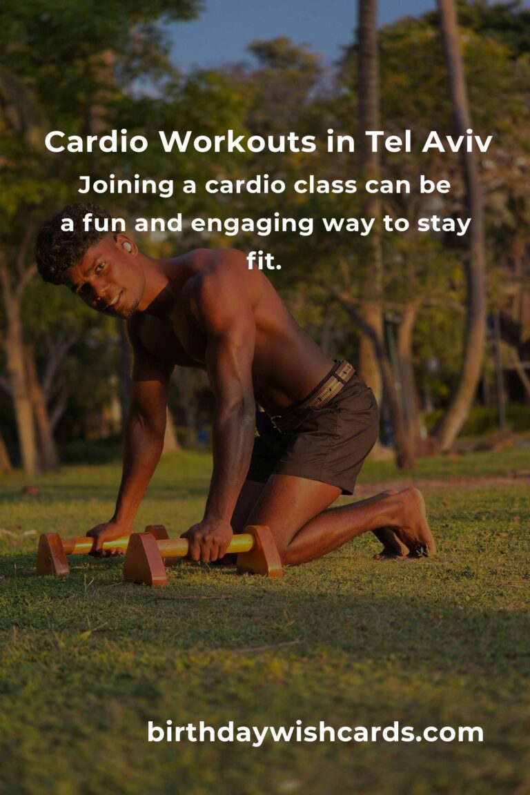 Beginner's Guide to Cardio Workouts in Tel Aviv