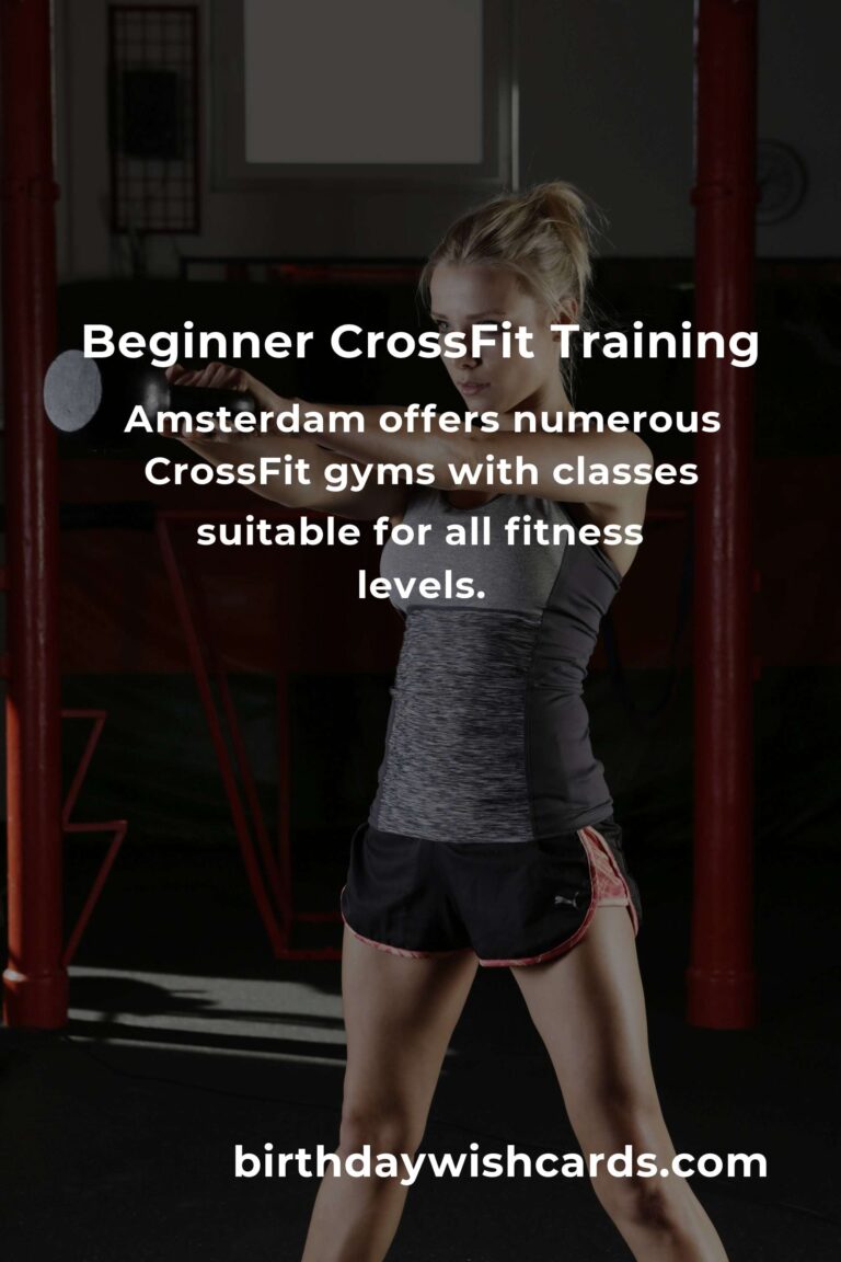 Beginner’s Guide to CrossFit in Amsterdam: Everything You Need to Know