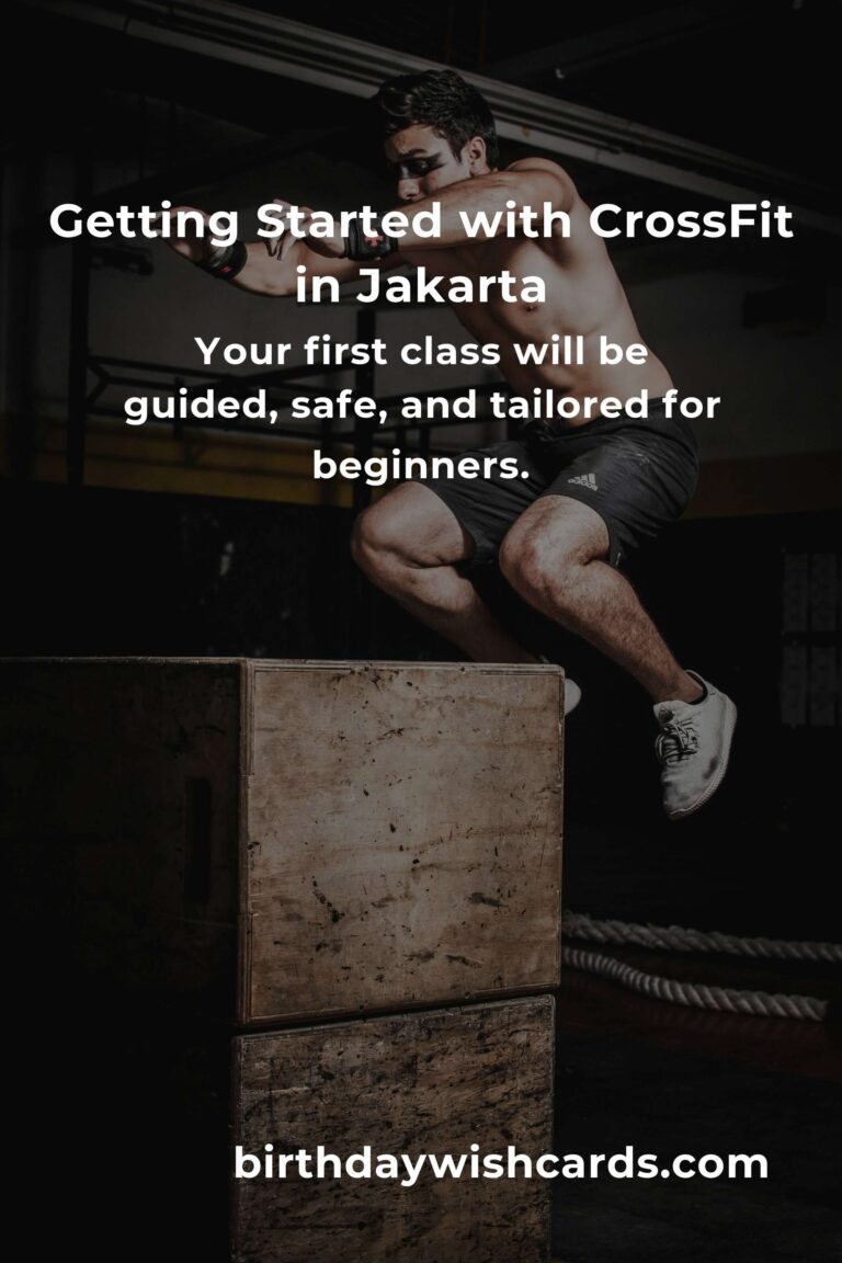 Beginner's Guide to CrossFit in Jakarta: Your First Step Toward a Fitter, Stronger You