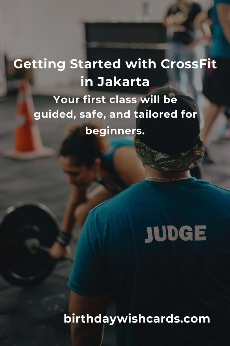 Beginner's Guide to CrossFit in Jakarta: Your First Step Toward a Fitter, Stronger You