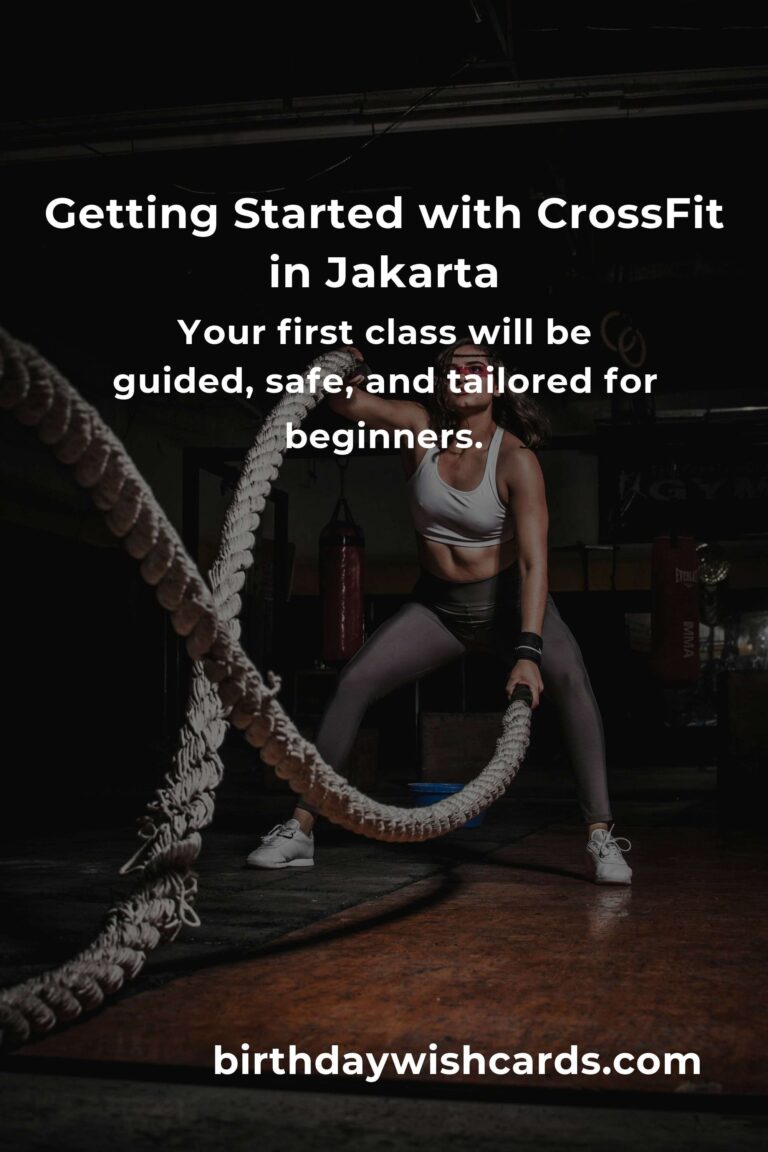 Beginner's Guide to CrossFit in Jakarta: Your First Step Toward a Fitter, Stronger You