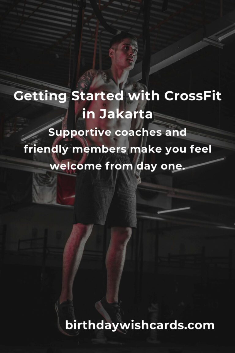 Beginner's Guide to CrossFit in Jakarta: Your First Step Toward a Fitter, Stronger You