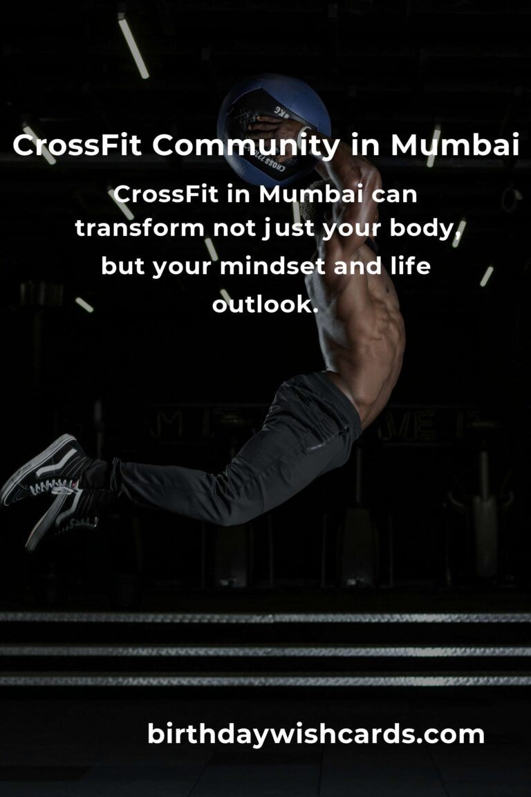 Beginner's Guide to CrossFit in Mumbai: Embrace the Challenge, Feel the Change