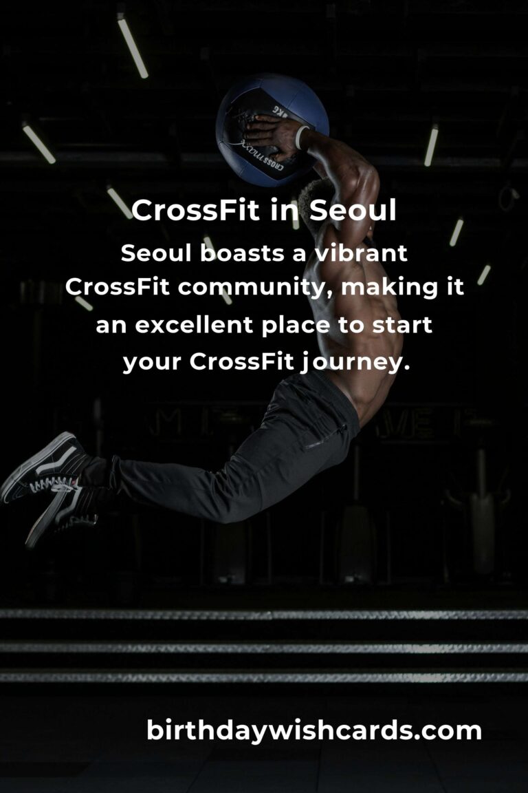 Beginner's Guide to CrossFit in Seoul: Get Fit and Have Fun