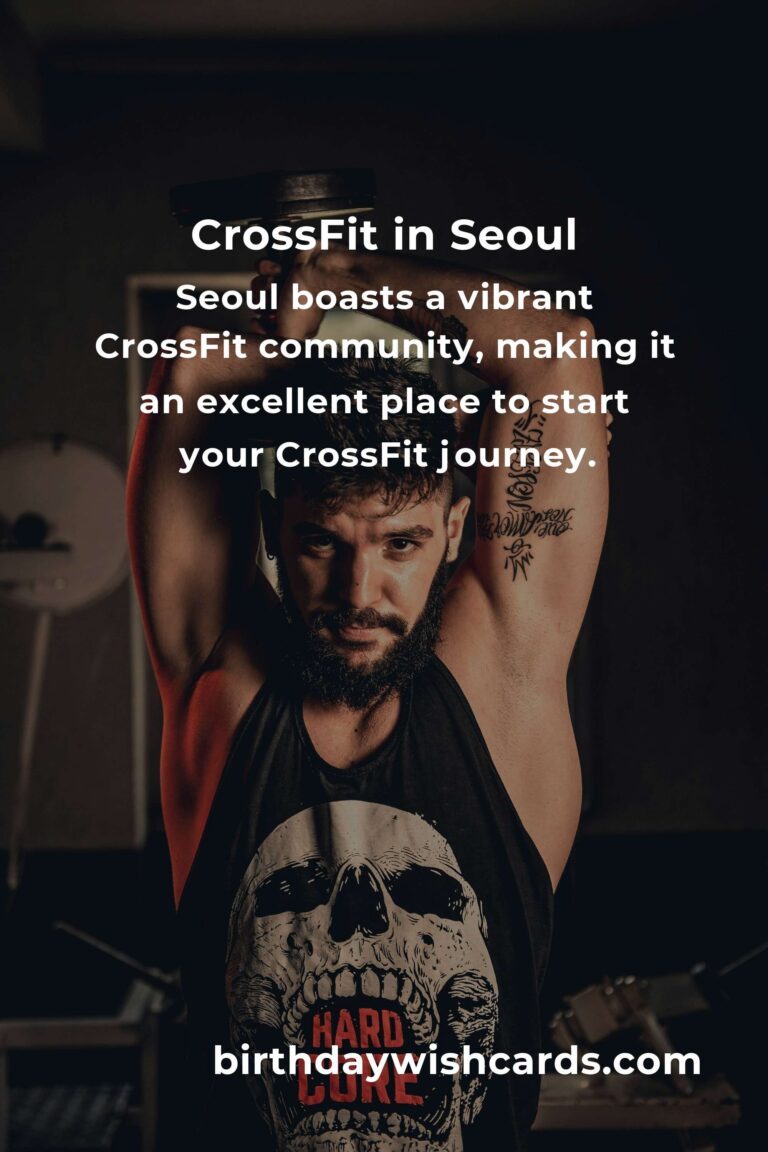 Beginner's Guide to CrossFit in Seoul: Get Fit and Have Fun