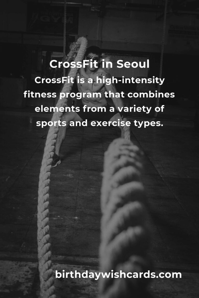 Beginner's Guide to CrossFit in Seoul: Get Fit and Have Fun