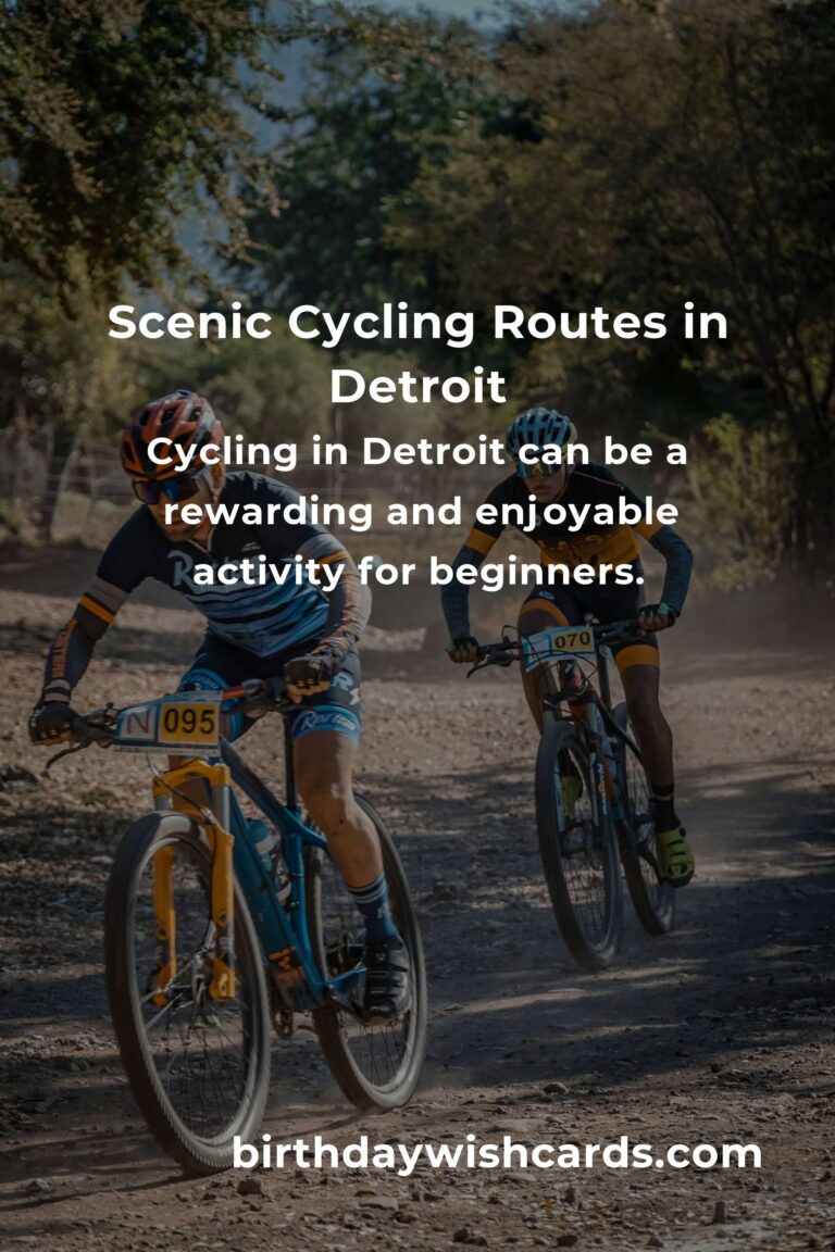 Beginner’s Guide to Cycling in Detroit: Tips and Routes for New Riders