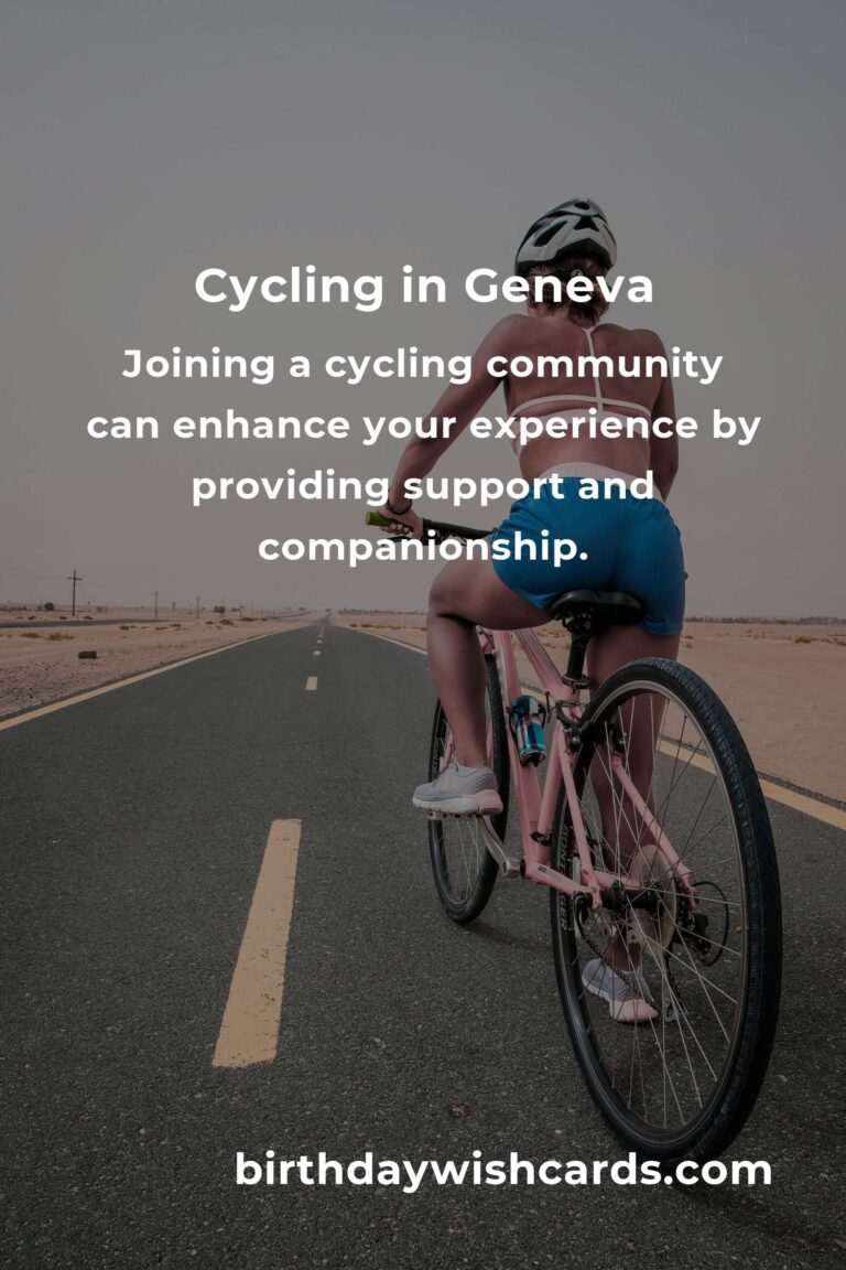 Beginner’s Guide to Cycling in Geneva: Explore the City on Two Wheels