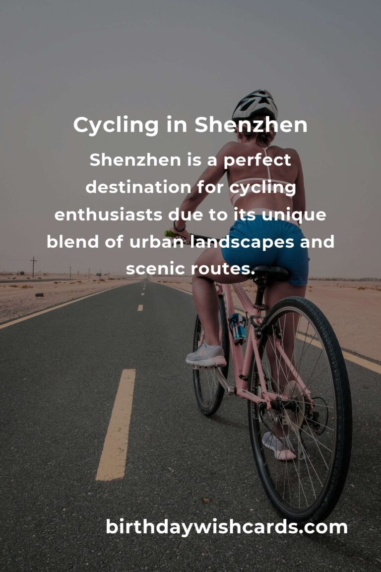 Beginner’s Guide to Cycling in Shenzhen: Exploring the City on Two Wheels