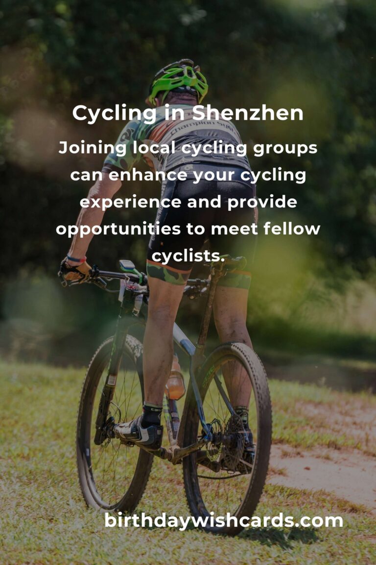 Beginner's Guide to Cycling in Shenzhen: Exploring the City on Two Wheels